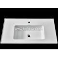 White Modern Design Pure acrylic Undercounter Wash Basins